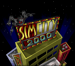 SimCity 2000 (Europe) Title Screen
